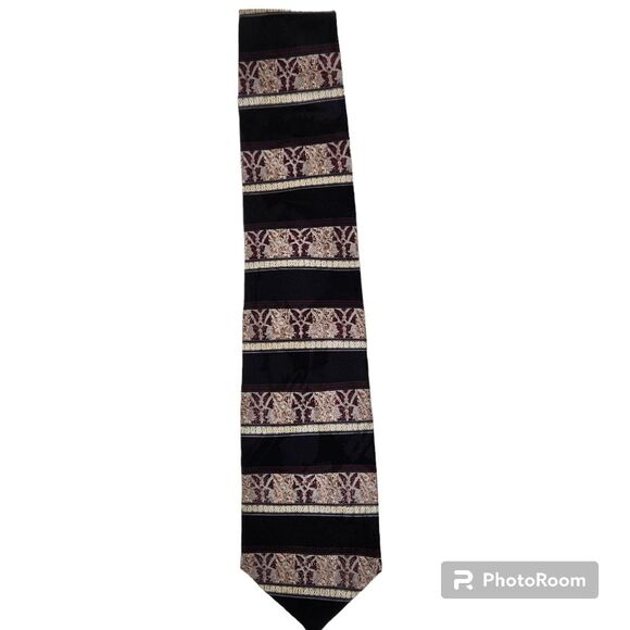 Raphael Roma Milano Mens Handmade All Silk Tie - Picture 3 of 6